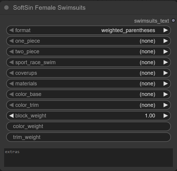 SoftSin Clothing Swimsuits node